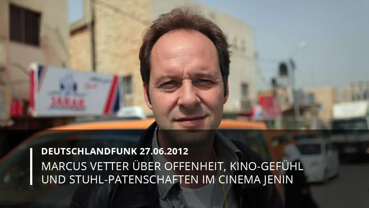 Cinema Jenin – Interview (German)