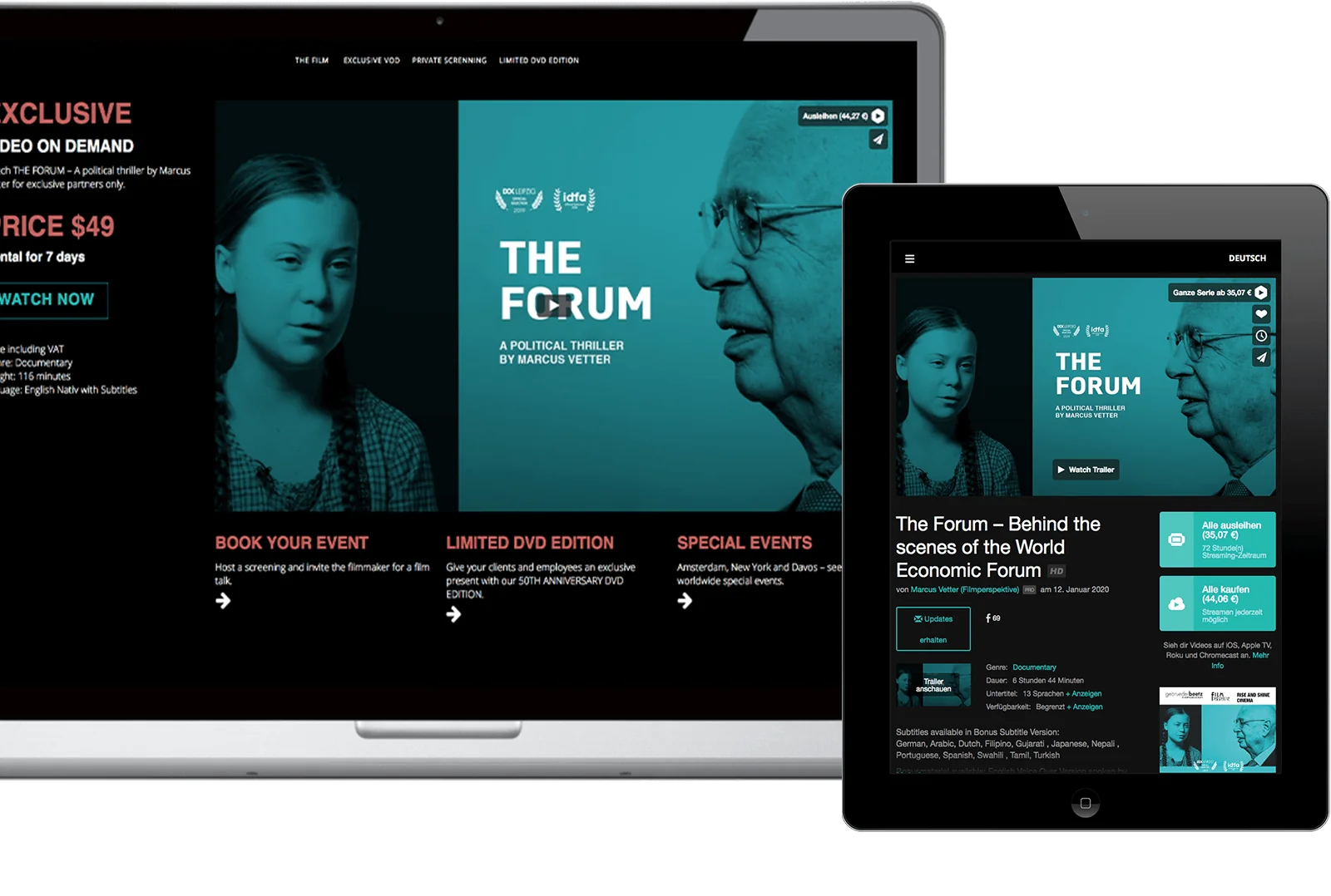 TheForum filmwebsite vod